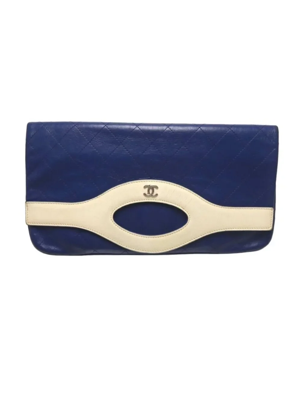 Chanel 27 Calf Leather Clutch